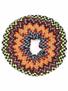 M Missoni резинка для волос с узором зигзаг