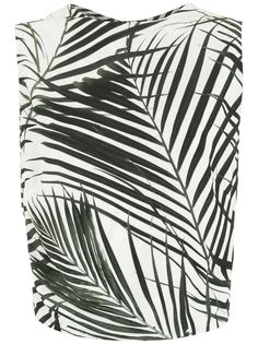 Osklen легкая блузка Palm Leaf