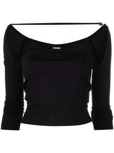 Jacquemus топ Le T-shirt Lucciu
