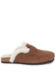 JW Anderson MENS SHEARLING LOAFER - LEATHER