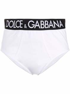 Dolce & Gabbana трусы-брифы с логотипом