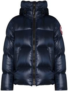 Canada Goose Crofton logo-patch padded jacket