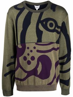 Kenzo джемпер Tiger
