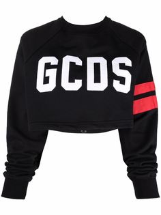 Gcds укороченная толстовка с логотипом