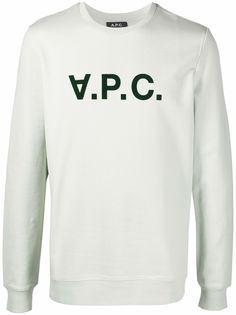 A.P.C. свитер с логотипом