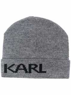 Karl Lagerfeld шапка бини с логотипом