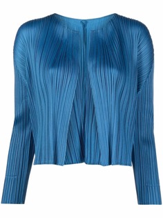 Pleats Please Issey Miyake плиссированный жакет