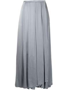 Giorgio Armani шелковая юбка со складками