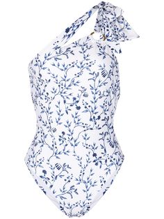 Agua By Agua Bendita купальник Fresa на одно плечо