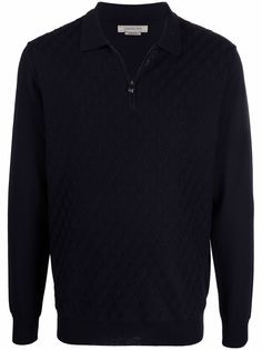Corneliani шерстяной джемпер с узором