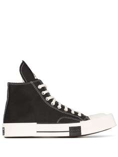 Rick Owens высокие кеды Turbodrk из коллаборации с Converse