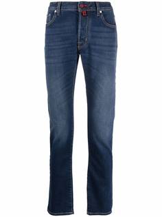 Jacob Cohen slim-fit scarf-detail jeans