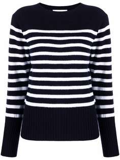 Erdem horizontal-stripe long-sleeve jumper