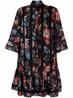 Erdem floral-print short-sleeve dress