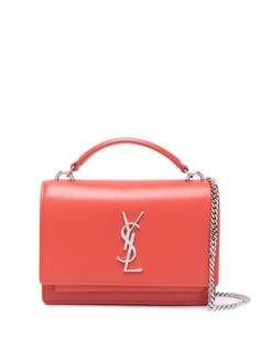 Saint Laurent сумка на плечо Sunset с логотипом