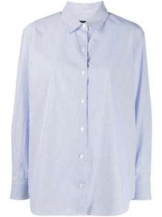 Nili Lotan fine-stripe print cotton shirt