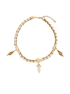 Chloé CHL GLD BRWN THREAD CHRM NKLC
