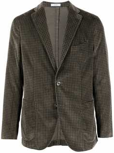 Boglioli однобортный пиджак в ломаную клетку