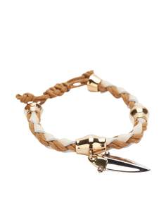 Chloé CHL GLD BRWN THREAD CHRM BRCLT