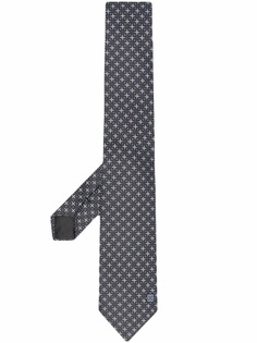 Givenchy geometric-pattern silk tie