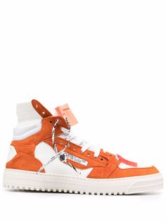 Off-White 3.0 OFF COURT SUPREME SUEDE ORANGE BLACK