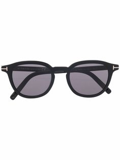 TOM FORD Eyewear солнцезащитные очки FT0816 02V в круглой оправе