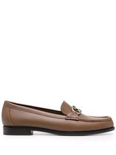 Salvatore Ferragamo лоферы с декором Gancini