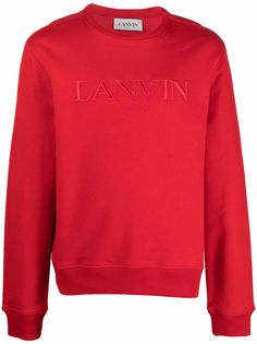 LANVIN толстовка с вышитым логотипом