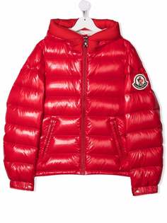 Moncler Enfant глянцевый пуховик