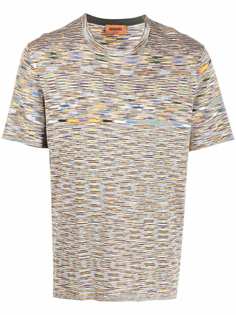 Missoni футболка с абстрактным принтом