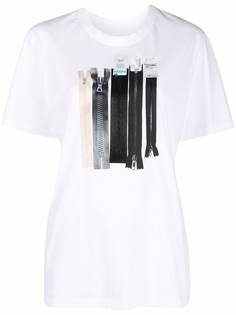 MM6 Maison Margiela футболка с принтом