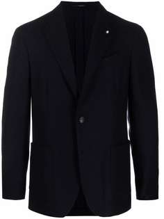Lardini однобортный пиджак строгого кроя