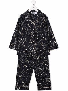 Molo star map print pyjamas