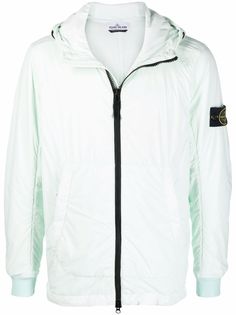 Stone Island куртка с капюшоном и нашивкой Compass