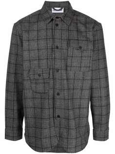 Han Kjøbenhavn check-print wool-blend shirt