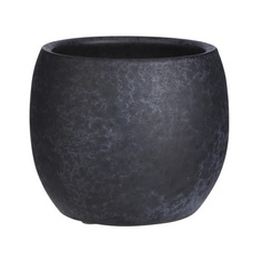 Кашпо Edelman garden lester д20см 18см чёрное