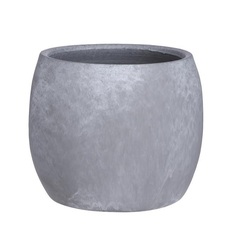 Кашпо Edelman garden lester д14см 12см серое