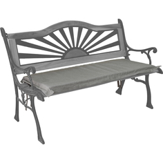 Подушка для скамьи Morbiflex серая 100х50х4,5 см