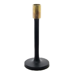 Подсвечник Mercury king д 9 см 22 см черный