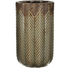 Ваза высокая Ter steege Cecil светло-голубой 17х17х28 см