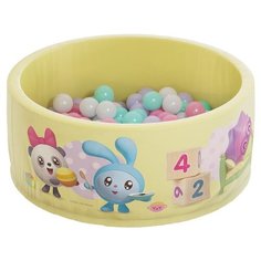 Детский сухой бассейн Romana Airpool Малышарики салатовый