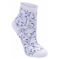 Носки женские Collonil Casual 8-112 белые с синим 3941