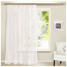 Штора-вуаль Witerra с тиснением, ширина 300 см, высота 260 см, цвет белый