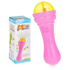 Микрофон Oubaoloon с подсветкой, в коробке (527)