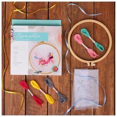 Набор для вышивания на пяльцах Школа талантов "Розовый велосипед" (4441317)