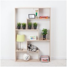 Стеллаж Bali универсальный Дуб сонома 978х1506х220 Letta