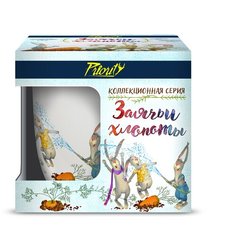 Кружка 420 мл Человек собаке друг Джек-рассел (подарочная упаковка) Priority