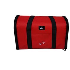 Переноска Lilli Pet Praha для животных, размер L, 44х26х28см, красная