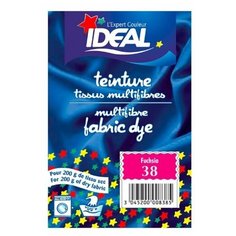Краска IDEAL MULTIFIBRE для полиамида, хлопка, льна, вискозы, шерсти и шелка, фуксия