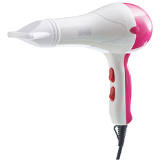 Фен F-250-080, белый с фиолетовыми элементами Goodhelper